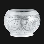 B&p Lamp 5" Fitter Gas Shade, Ht., 7 3/4" Dia.. Fixed Price $168.14.