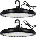 Hykolity 2 Pack Led High Bay Light 200w 5000k Ufo Fixture Us. Fixed Price $127.98.