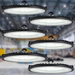 Evbforu 6 Pack Led High Bay Light 200w 6500k Ufo Shop Lights. Fixed Price $128.49.
