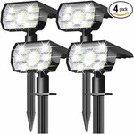 Nymphy Solar Lights Outdoor Waterproof Ip68,56 Led3 Lighting Modes Powered. Fixed Price $61.56.