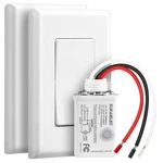 Suraielec Wireless Light Switch And Receiver Kit, 15a High Power, No Wiring, 100. Fixed Price $35.14.