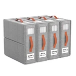 Joymeezo 4 Pack Bed Sheet Organizers And Storage(king &queen Size) With An El.... Fixed Price $39.19.