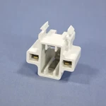 Leviton 26719-100 Compact Fluorescent Lamp Holder Cfl Snap-in Light Socket Bulk. Fixed Price $1.55.