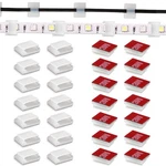 Reluen Led Light Strip Adhesive Cable Clips - 100pcs Wire White. Fixed Price $14.83.