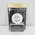 Hampton Bay 120v Halogen Accent Kit White 152 625 New Nib. Fixed Price $24.85.