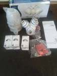 Harbor Breeze Ceiling Fan Light Kit #0745344 White Finish Alabaster Glass. Fixed Price $29.99.