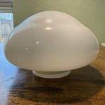 Harbor Breeze Mushroom Lamp Shade White Glass Replacement Fan Light Fixture New. Fixed Price $24.00.