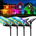 Solar Outdoor Lights Waterproof 9 Lighting Modes 4 Pack Roshwey Halloween Garden. Fixed Price $104.99.