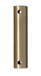Fanimation 12 In. Brushed Satin Extension Downrod. Fixed Price $29.95.