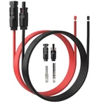 Elfculb 1pair Solar Extension Cable-12awg 30ft Panel Cable.... Fixed Price $34.99.