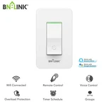 Bn-link Wifi Smart In Wall Light Switch On-off-on Works With Alexa/google Home. Fixed Price $16.99.