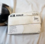 Halo 310p 6" Series Black Recessed Ceiling Light Trim W/white Ring Lot Of 2. Fixed Price $11.97.