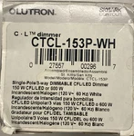 Lutron Ctcl-153p-wh Skylark Contour 150-watt Multi-location Cfl/led, White. Fixed Price $23.00.
