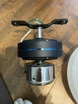 Harbor Breeze Ceiling Fan Motor Black/silver Brushed Etl Led H52-5b/2lea1e. Fixed Price $14.99.