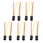 Uxcell Motorcycle T10 Light Bulb Socket Holder 10 Pcs Black,red,yellow. Fixed Price $11.12.