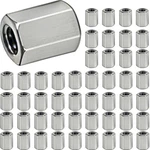 48 Pcs 304 Stainless Steel Hex Coupling Nuts M5 X 0.8-pitch 10mm Stainle. Fixed Price $41.22.