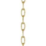 Livex 5608-08 3 Ft. Ak4 Heavy Duty Chain - Natural Brass. Fixed Price $84.27.
