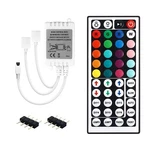 Dual Outputs 44 Keys Ir Remote Controller 4 Pin 2 Ports Rgb Control Box L.... Fixed Price $16.83.