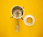 Halo - 6 Inch Aluminum Recessed Lighting Housing With Trim Splay Ring. Fixed Price $33.00.