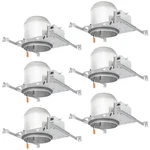Designers Fountain Led Recessed Ceiling Light Housings 6 Pack, Inch Ic Shal.... Fixed Price $58.07.