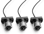 Fineled Medium Edison E26 Base Pigtail Socket Ceiling Led Retrofit Powe. Fixed Price $11.09.