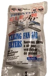 Biostrike Breathe Clean 2 Ceiling Fan Air Filters Blade Smoke Mold Dust Pollen. Fixed Price $10.25.