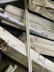 Elco Lighting Track Ep004 White Ceiling Light 48" Lights. Fixed Price $34.50.