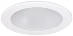 Elco El1412 White 4" Bi Pin Shower Trim With Clear Reflector & Frosted Lens. Fixed Price $34.48.