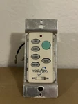 Minka Aire Wall Mount Fan Control Switch Hard Wired Chq8bt9051t. Fixed Price $26.50.