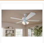 Brookhurst 52 In. Led Indoor White Ceiling Fan New. Fixed Price $68.99.