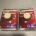 Lot Of 2 - Ace Light Control Rotary Dimmer Switch White New Sealed. Fixed Price $20.35.