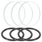 3 Sets Led Lens 0.8 " For Flashlight With Glass Ring Replacement. Fixed Price $8.01.