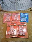 Angelo Clear 2" Crystal Prisms Package Of 5 Plus 4 Pkgs. 1-1/2" 25 Total. Fixed Price $24.99.