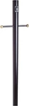 Design House 579714 80" Black Outdoor Lamp Post With Cross Arm And Outlet. Fixed Price $49.95.