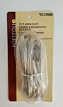 One (1) Package Of Portfolio 12 Ft Lamp Cord (#137408) - New & Sealed. Fixed Price $14.95.