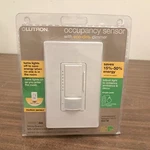 New Lutron Occupancy Sensor With Eco-dim Dimmer - White Ms-op600ghw-wh. Fixed Price $32.99.