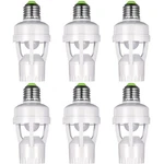 6 Pieces Motion Sensor Light Socket Smart Screw In Bulb Outlet Compatib.... Fixed Price $40.93.