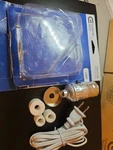 Commercial Electric Brushed Nickel Make-a-lamp Vase/bottle Adaptor Kit. Fixed Price $4.99.