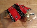 "lot Of 2" New Hillman 427678 Plastic Turn Knob Lamp Socket , Bronze. Fixed Price $14.99.