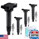 4pcs Uf507 Ignition Coil & 4503 Spark Plugs For Toyota Avalon Camry Rav4 Sienn. Fixed Price $83.36.