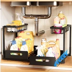 Under Sink Organizer,metal Pull Out Cabinet Organizer Shelf,kitchen Bathroom .... Fixed Price $34.26.