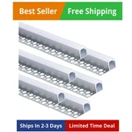 Besseto Plaster-in Led Channel 6 Pack 6.6ft/2 Meter Trim Edge Tile Strip. Fixed Price $126.89.