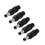 Uxcell 5pcs Dc Power Connector Adapter 5.5mm X 2.1mm Male Plug To 3.5mm Black. Fixed Price $11.41.