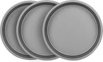 Ovenstuff Hg368-az Nonstick Bakeware 9" Round Cake Pan, Set Of 3, Grey. Fixed Price $29.21.