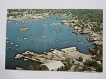 Boothbay Harbor Region Maine 1970 Vintage Chrome Postcard. Fixed Price $5.09.