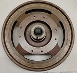 Vintage Hunter Original Ceiling Fan Cast Flywheel Brown Robbins & Myers. Fixed Price $36.00.