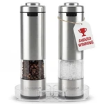 Latent Epicure Electric Salt And Pepper Grinder Set, Usb-c Rechargeable Stain.... Fixed Price $64.59.