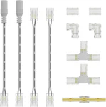 2pin 8mm Cob Led Strip Light Connectors Set Gapless Solderless For Si. Fixed Price $14.95.
