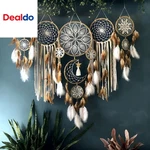 Dream Catcher Wall Decor,large Boho With Luxurious Feathers & Bead. Fixed Price $44.27.