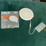 Halo Hlbsl 6 In. Can Less Integrated Led, 900 Lumens, 5cct, White Hlbsl609fs5. Fixed Price $10.00.